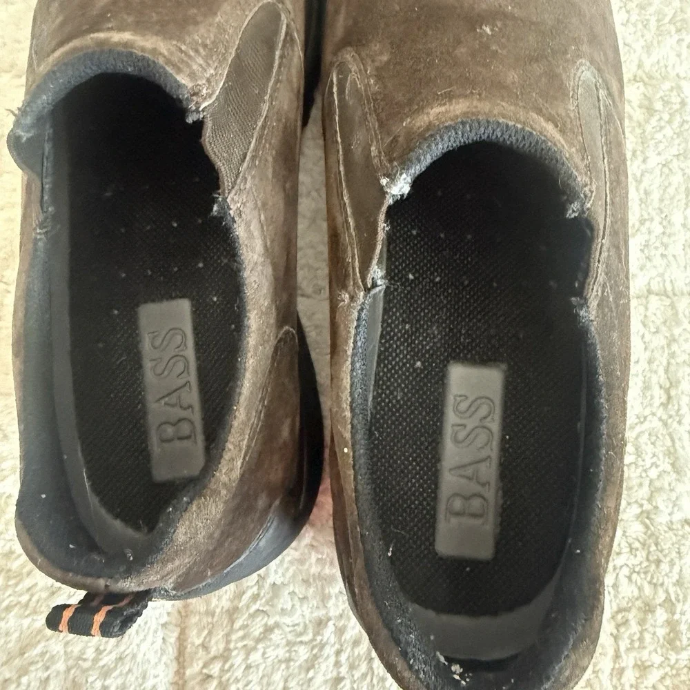 GH Bass Jericho Mens Slip-On Brown Loafers 9M Leather Comfort Casual Normcore